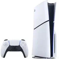 PS5 slim دیسک خور اروپا-سفید|کنسول، بازی ویدئویی و آنلاین|ارومیه, |دیوار