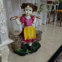عروسک دختر و پسر محلی گچی زیبا