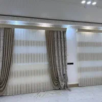 پرده|پرده، رانر، رومیزی|شیراز, شهرک فرزانگان|دیوار