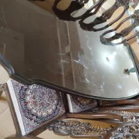 میز نهاری 8نفره قالی|میز و صندلی غذاخوری|کرمان, |دیوار