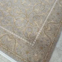 دوتخته فرش 12متری 1200شانه نخ صدرصد اکرلیک