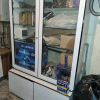 میز کار ویترین mdf