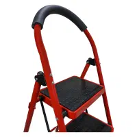 نردبان فلزی پله پهن خانگی تاشو