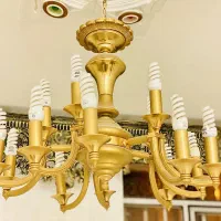 لوستر برنجی