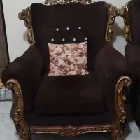 مبلمان سالم هشت نفره با میز عسلی