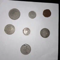 سکه های قدیمی صفوی وشاهی|کلکسیون سکه، تمبر، اسکناس|بوکان, |دیوار