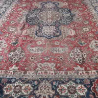 فرش مشهد کارکرده ۱۲ متری پارگی نداره|فرش|باسمنج, |دیوار