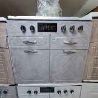 اجاق گاز طرح فر mdf ارج خزر اجاق صفحه شیشه با ضمان|اجاق گاز و لوازم برقی پخت‌وپز|مشهد, طلاب|دیوار