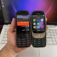 نوکیا6310صفحه بزرگ فونت درشت رم دوربین بلوتوث دکمه