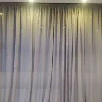 پرده‌ی حریر توسی روشن|پرده، رانر، رومیزی|کرج, شهرک فهمیده|دیوار