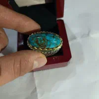 انگشتر نقره اصل فیروزه نیشابوری