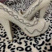 کفش مجلسی مرواریدی