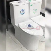 توالت فرنگی مروارید مدل سانتا Santa 72 درجه یک