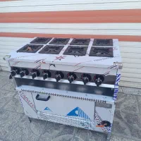 اجاق گاز صنعتی کته پز خورشت پز چهار شعله خطی|کافیشاپ و رستوران|تهران, بوستان ولایت|دیوار
