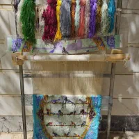 دار قالی نمیه کاره قم