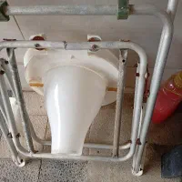 توالت فرنگی بدنه الومینیوم|لوازم سرویس بهداشتی|علی‌آباد کتول, |دیوار