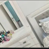 سرویس خواب دونفره همراه دراور و دو عدد پاتختی|تخت و سرویس خواب|ملارد, |دیوار