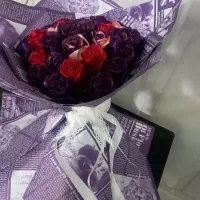 گل های روبانی کادوی روز مادر|گل مصنوعی|سیرجان, |دیوار