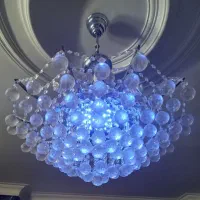 لوستر ریموت دار|لوستر و چراغ آویز|ساوه, |دیوار