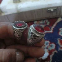 انگشتر ۶۰درصد نقره... سنگ اصلی