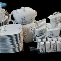 سرویس چینی ۱۴۸ پارچه تقدیس چهارگوش