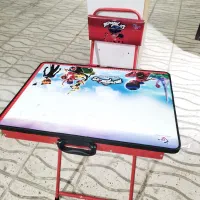 میز وصندلی دختر کفشدوزکی|اسباب و اثاث بچه|قشم, |دیوار