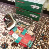 سوفله خوری و سوپ خوری پایه دار ظرف پیرکس وارمر دار|ظروف سرو و پذیرایی|اصفهان, خواجو|دیوار