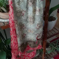 روسری نخی قواره بزرگ نو جنس مغازه|لباس|فسا, |دیوار