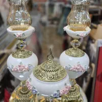 شمعدان شکلات خوری ست کامل ۳ تیکه اصلی|صنایع دستی و سایر لوازم تزئینی|تهران, عبدل‌آباد|دیوار