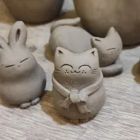 ورکشاپ سفالگری و مجسمه های مینیاتوری