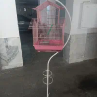قفس پرنده با پایه