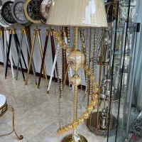 اباژور ایستاده کنار سالنی