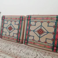 پشتی دستباف - بافت جاجیم|پشتی|شیراز, دینکان|دیوار
