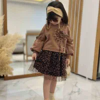 انواع لباس کودک عیدانه ست بیلر لی شومیز