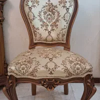 2 عدد صندلی چوب راش گرجستان