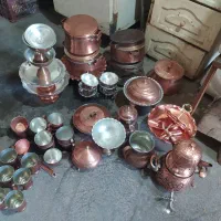 قلع کاری و پرداخت انواع ظروف مسی