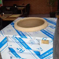 تنور سیار تنور متحرک تنور چرخدار تنور دور استیل|اجاق گاز و لوازم برقی پختوپز|کرج, کمالشهر|دیوار