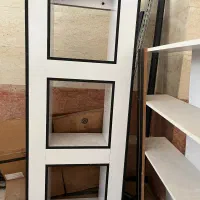 دو عدد شلف سفید کاملا نو|کتابخانه، شلف، قفسههای دیواری|تهران, جهاد|دیوار