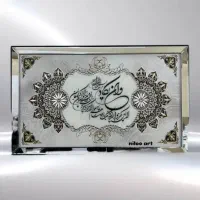 تابلو میکس مدیا نگین کاری و دیجیتال آرت ۷۰×۱۲۰|تابلو، نقاشی، عکس|تهران, چیتگر شمالی|دیوار