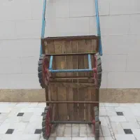 گاری چوبی بفروش میرسد|صنایع دستی و سایر لوازم تزئینی|قم, نیروگاه|دیوار