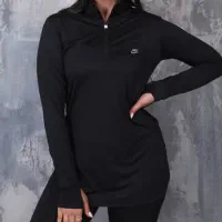 تونیک نیم زیپ بهاری مانتو ورزشی لگ