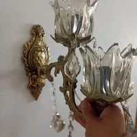 دیوارکوب برقی برنز|لوستر و چراغ آویز|کرمانشاه, |دیوار