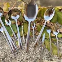 سرویس قاشق چنگال یونیک 144پارچه 24 نفره تمام استیل