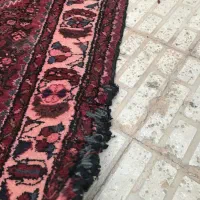 یک تخته فرش دست بافت پشمی ضخیم|فرش|قم, نیروگاه|دیوار