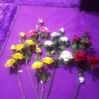 گل رز خارجی کیفیت عالی قابل شستشو|گل مصنوعی|کرمانشاه, |دیوار