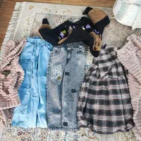 لباس کارکرده دخترانه ۴ تا ۶ سال برای هدیه