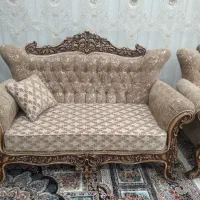 مبل سلطنتی 7نفره|مبلمان خانگی و میز عسلی|بیرجند, |دیوار