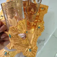 سرویس استکان قندان وسینی مجلسی