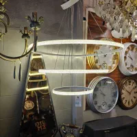 لوستر سه طبقه ال ای دی قطر ۷۰