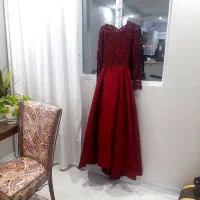 لباس مجلسی زرشکی